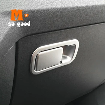 

2016 2017 2018 2019 For Touran Car Copilot Glove Box Handle Bowl Cover Trim ABS Matte Auto Interior Styling Accessories Sticker