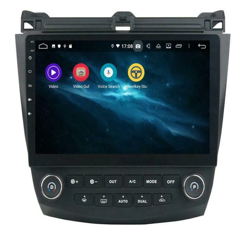 10," Android 9,0 автомобильный dvd-плеер gps радио для Honda Accord Seven 2003-2007 навигация Мультимедиа стерео Авто головное устройство DSP