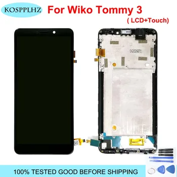 

5.45" Original For wiko tommy 3 LCD Display Touch Screen Digitizer Replacement tommy3 LCD + Tools