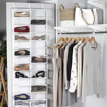 26 ячеек Большой нетканый тканевый дверной подвесной мешок для хранения обуви органайзер для обуви аксессуары для дома