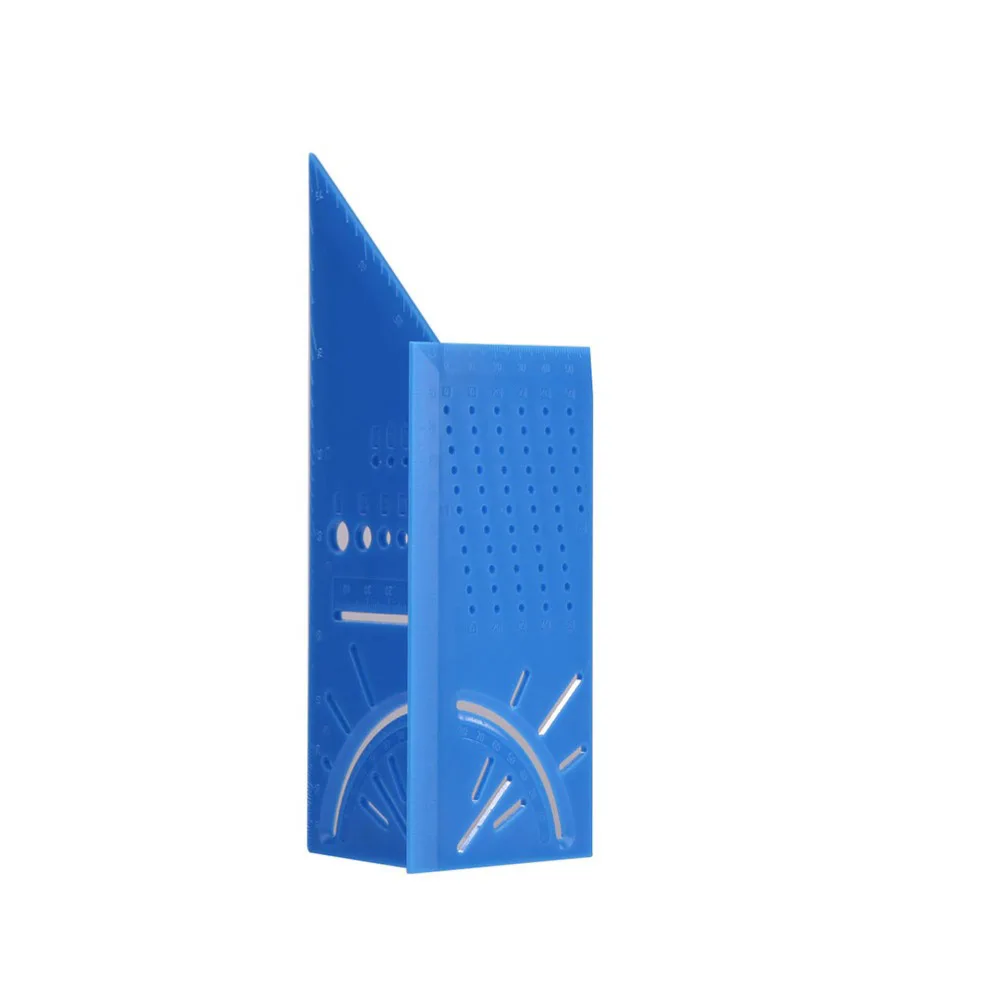 style A blue Пластиковый измерительный прибор контурный профиль копировальный датчик дубликатор контурная шкала - Цвет: style A blue