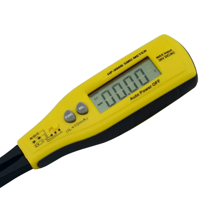 HP-990B SMD тестер емкостей сопротивления мультиметр относительное значение Батарея зажим тестера мультиметр LB88
