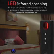 Intelligent Mini Camera Detector Anti-monitoring Wireless Signal Infrared Micro GPS Tracker Anti-eavesdropping