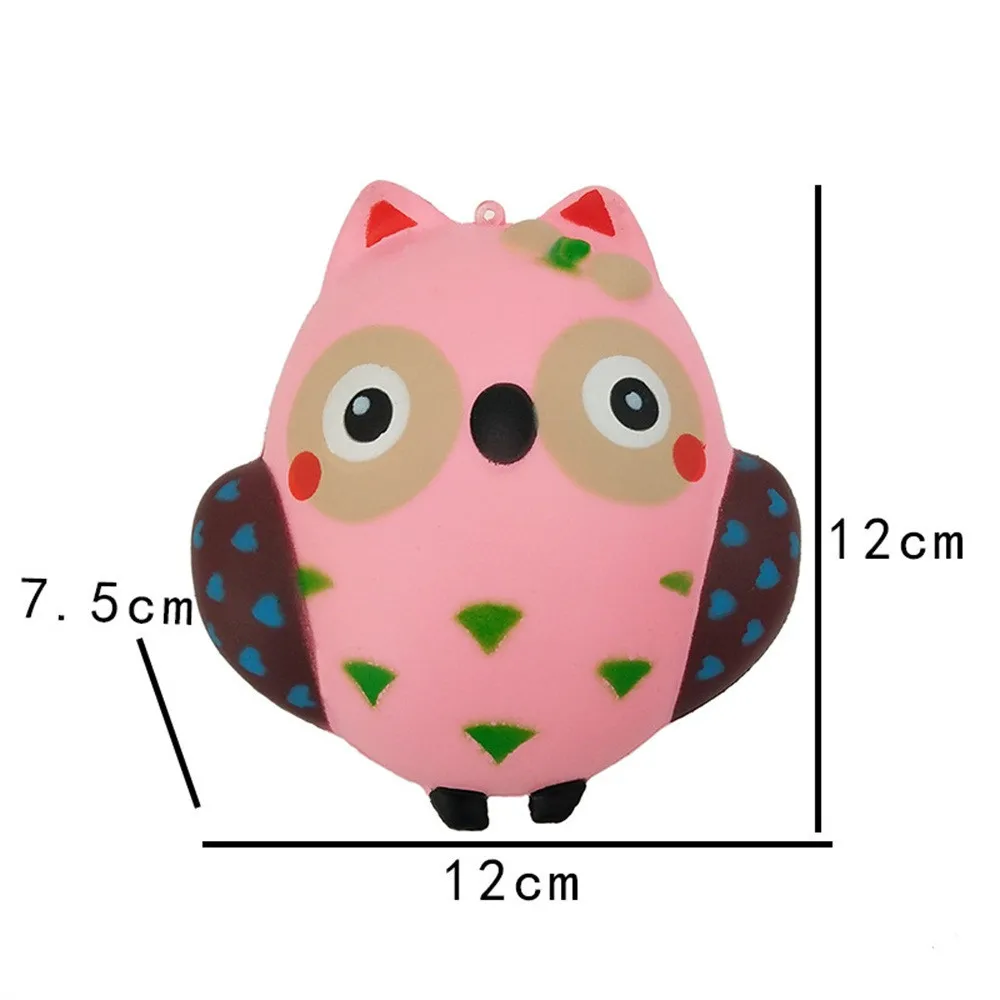 Squeeze Toy Adorable Owl Decompression Slow Rebound Toy Eliminate Antistress Finger Pets Toy Anti Stress#A