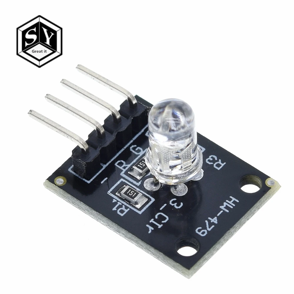 Умная электроника FZ0455 4 контактный модуль датчика три цвета s 3 RGB для Arduino