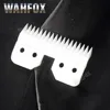 WAHFOX 100PCS/50SET Fast Feed Replacement Ceramic Blades For Oster A5 Grooming Clippers Blade 18Teeth With Box 4