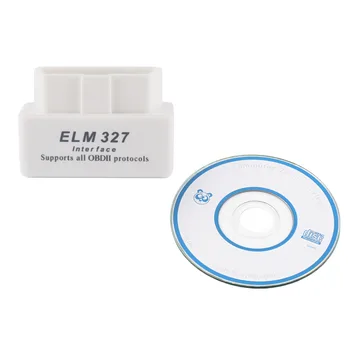 

Hot Top-rated White super Mini ELM327 Bluetooth OBD Car Diagnostic Tool ELM327 OBD2 Scanner Support All OBD II Protocols