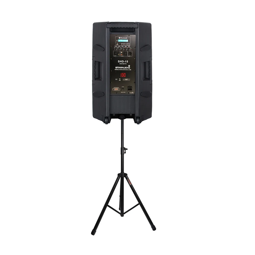 dj audio speaker with stand