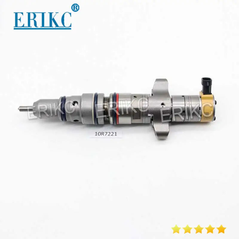 ERIKC 10R7221 Cat C9 экскаватор топливный инжектор-распылитель 10R-7221 Common Rail дизельный инжектор 10R 7221 для гусеницы C9