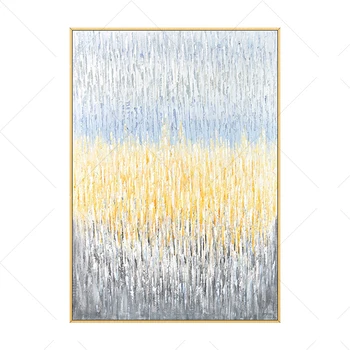 

Quiet Simple Colorful Oil Painting Canvas For Room Decor Modern 100%Handmade Abstract Picture Painting Frameless