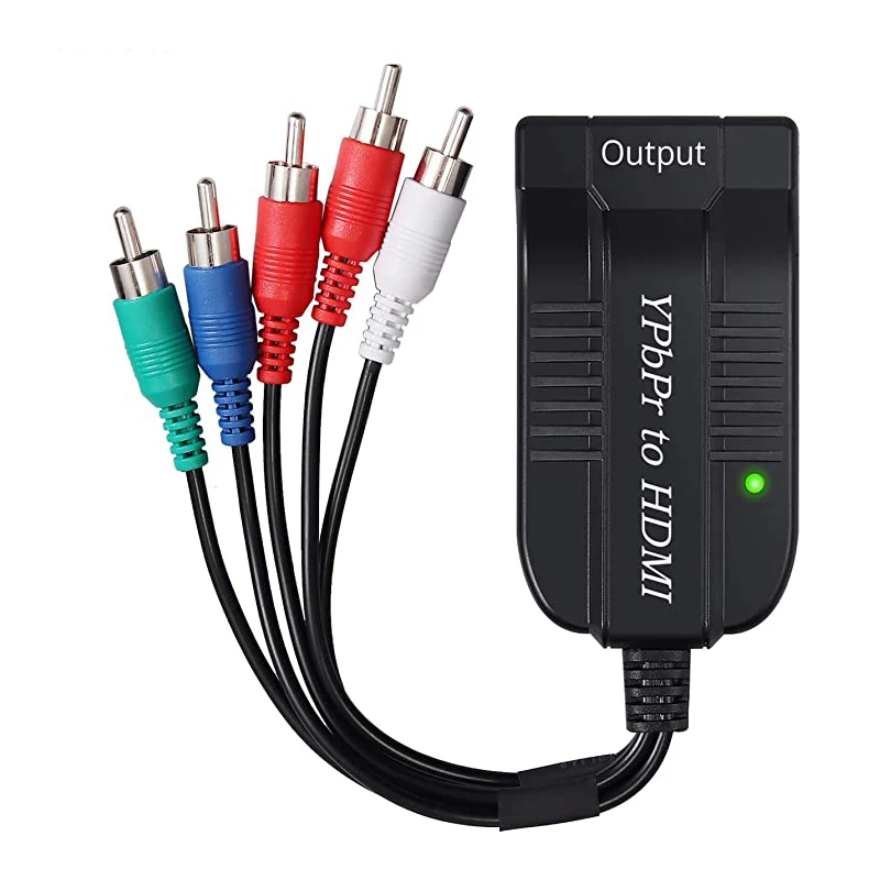 Переходник с внешнего разъема на HDMI-совместимый преобразователь 1080P YPBPR RGB + R/L