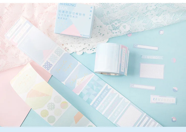 Kawaii Bullet journal украшение Материал васи лента блокнот записываемый альбом рукоделие изоляционная лента этикетка наклейка школа JD031