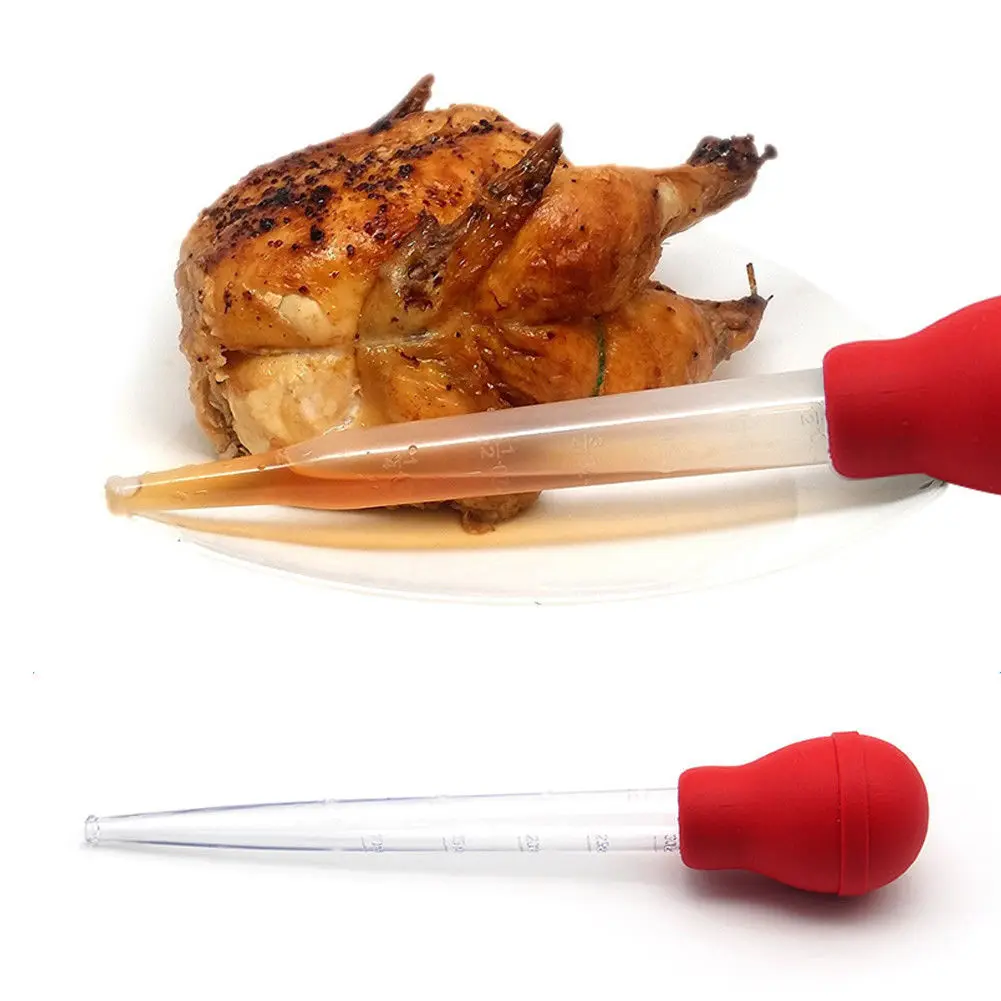 

Dining Condiment Bottles BBQ Tube Turkey Bar Chicken 30ml Syringe Utensils Pipe Baster TYPE Kitchenware Gadget Poultry Food