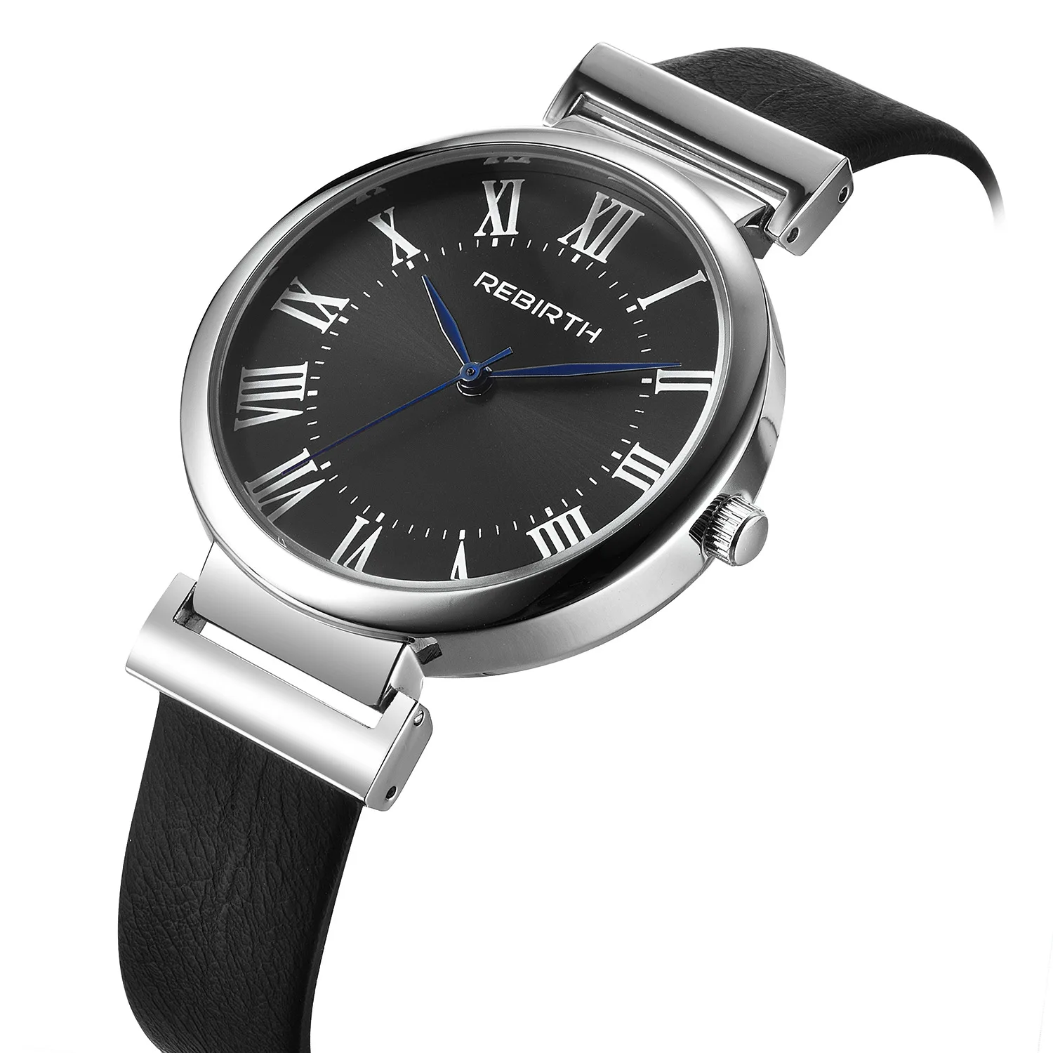 

Rebirth Li bo fu Watch V6-Re0034 Quartz Waterproof Leather Belt Men And Women Watch