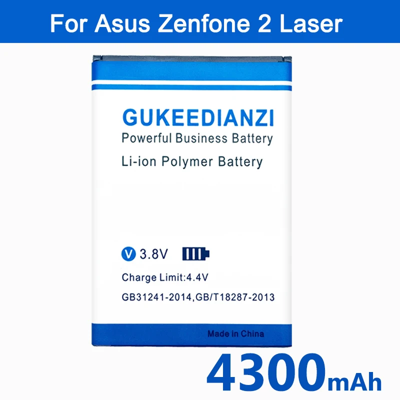 Мощный аккумулятор C11P1428 4300 мАч для ASUS ZenFone2 Laser 5 дюймов ZE500KL ZE500KG Z00ED мобильный
