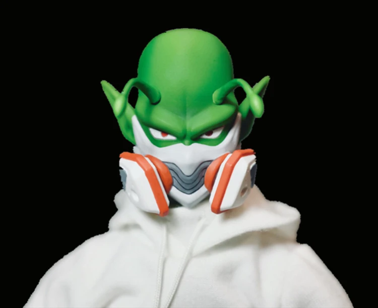 Коллекционная 1/6 масштаб Dragon Ball Piccolo Аниме Фигурка со злой головой/маска на голову ваять модель для фанатов подарки
