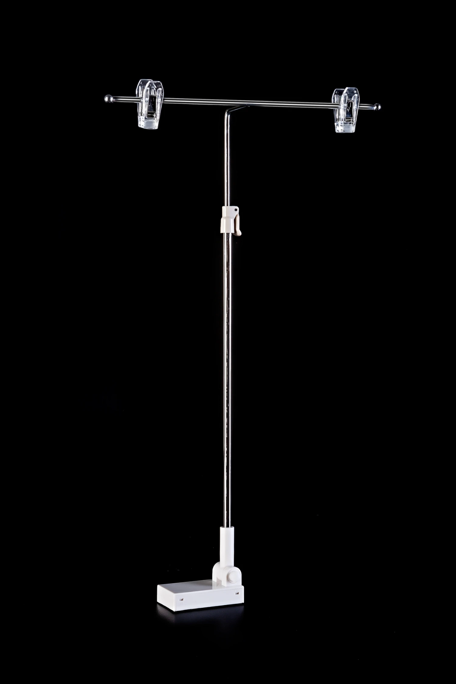 

Easy Installation Magnetic Base POP Clip Adjustable Metal Poster Display Stand