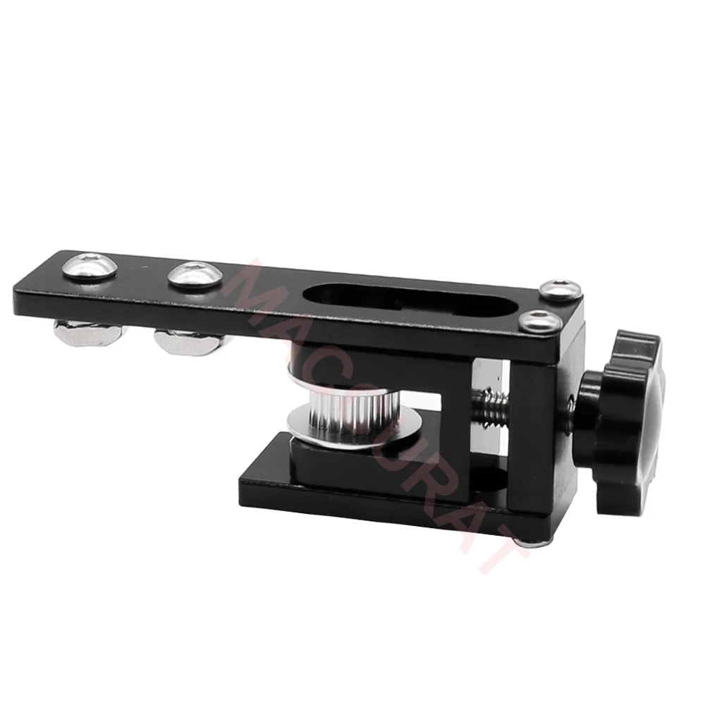 Ender-3 Creality CR-10 CR-10S 3D 프린터 부품용 2020 프로파일 X축 동기식 벨트 스트레치 교정 텐셔너 업그레이드.