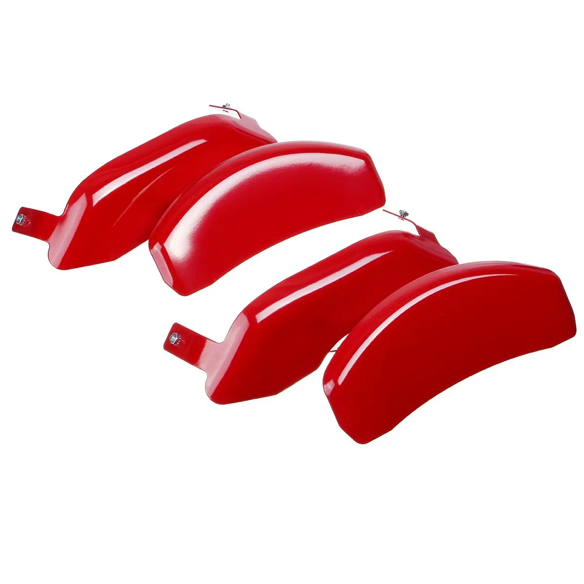 US $76.17 4pcs Car Wheel Disc Brake Caliper Cover Red Front Rear Brake Cover Aluminum For Tesla Model 3 2017 2018 2019 Base Long Range