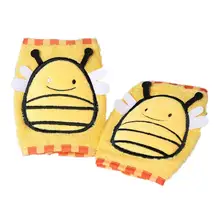 Регулируемый наколенник для детей, набор защитных принадлежностей, милые Дышащие Детские наколенники для ползания и налокотники для активного отдыха