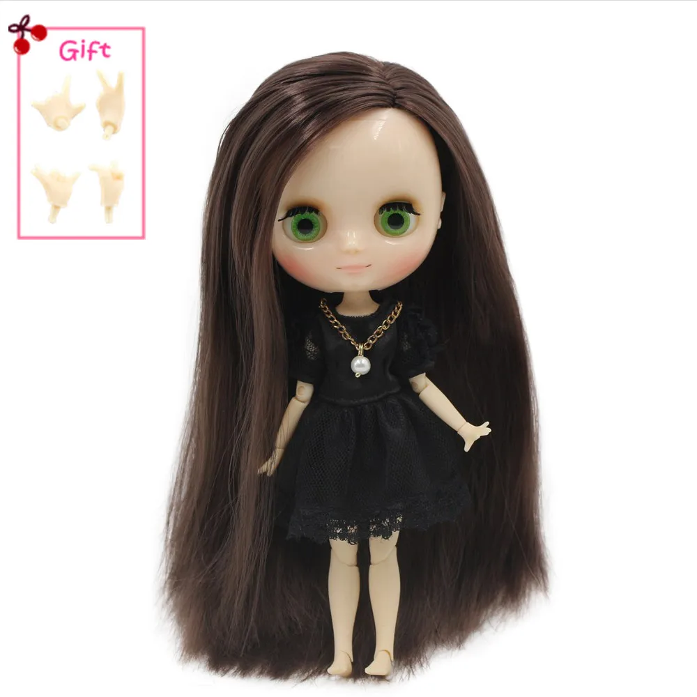 Кукла ICY DBS Middie Blyth серия No.210BL0222 темно-коричневые волосы без челки 1/8 BJD | Игрушки и