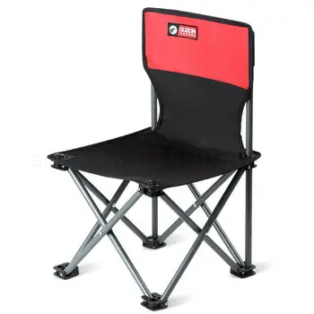 

Outdoor Folding Chair Portable Fishing Maza Stool Art Sketch Back-to-back Train Bench