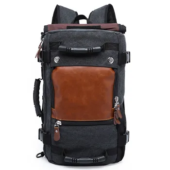 

Unisex Vintage Canvas Large Capacity Backpack Multifunction Outdoor Travel Leisure Backpack