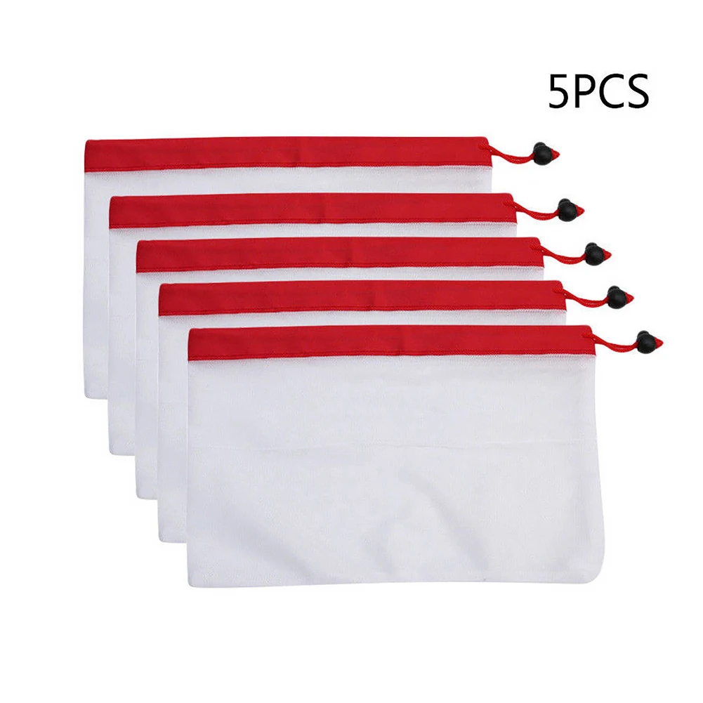 Многоразовая продукция сетчатые сумки веревка овощная игрушка-фрукт сумки для хранения практичные сетчатые сумки, различных цветов