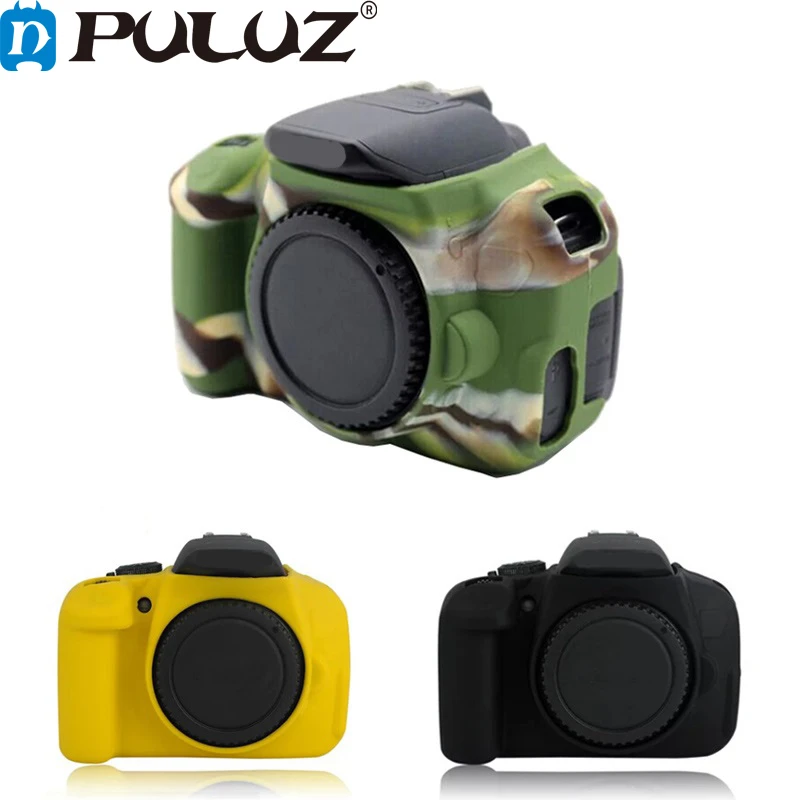 Beg kook een maaltijd Omgeving PULUZ Cover Case for Canon EOS 650D / 700D Soft Silicone Rubber Camera  Protective Body Cover Case Skin Camouflage Camera Bag|camera bag|camouflage  camera bagcase for canon - AliExpress