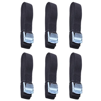 

6Pcs Kayak Roof Rack Lashing Straps with Buckle for Boat Bike Motor Cargo Tie Down Car Roof Rack Luggage Kayak Carrier Rope