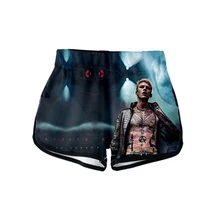

2021 New Hip Hop Rapper Machine Gun Kelly 3D Print Summer Shorts Women Casual Girl Hot Sale Sexy Pants 1