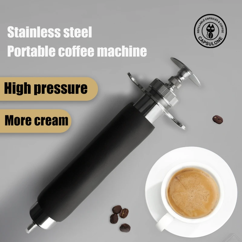 Manual Coffee Machine Hand Press Espresso Machine Household Outdoor Portable Coffee Maker