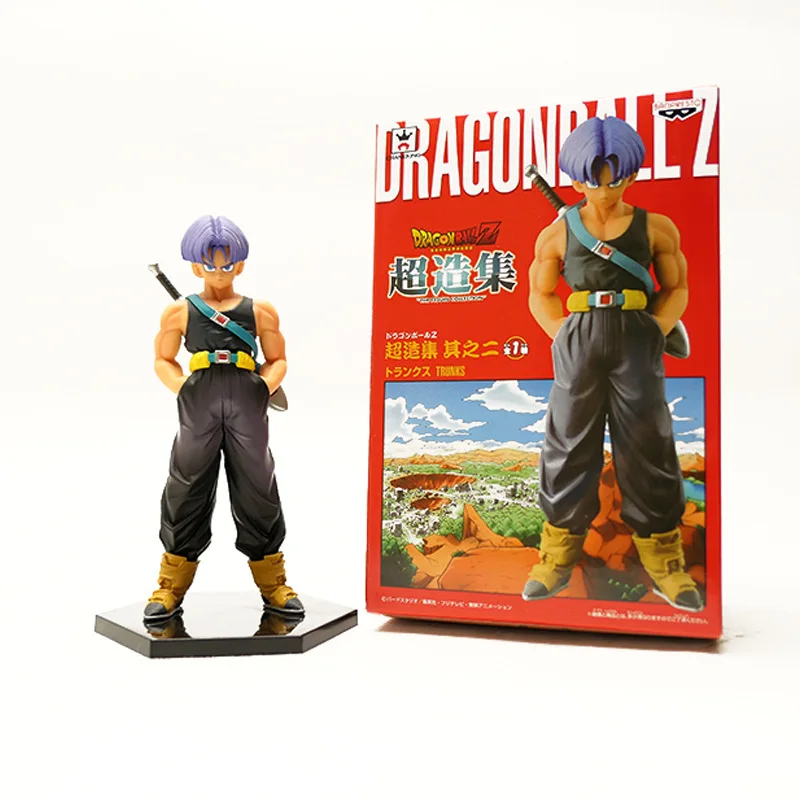 

New Style Dragon Ball Garage Kit Glasses Factory Anime Toy Ultra-Made Set Trunks Model Public