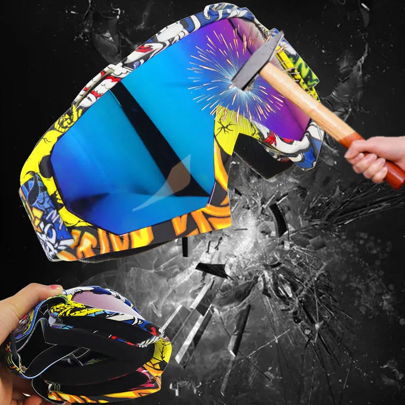 Мото rcycle очки Gafas Moto шлем мото шлемы masque moto cross лыжные ветрозащитные