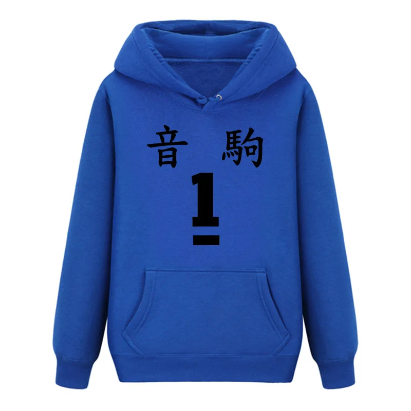 Горячая мультфильм Haikyu! Фосфоресцирующие худи с длинными рукавами; Повседневные свитера; популярное Свободное пальто для подростков; пуловер с капюшоном; топы - Цвет: 05
