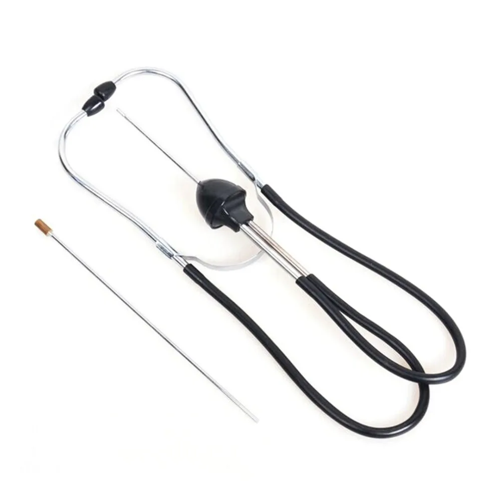 New Car Cylinder Stethoscope Engine Noise Abnormal Sound Diagnostic Instrument Stainless Steel Auto Detector CY06010