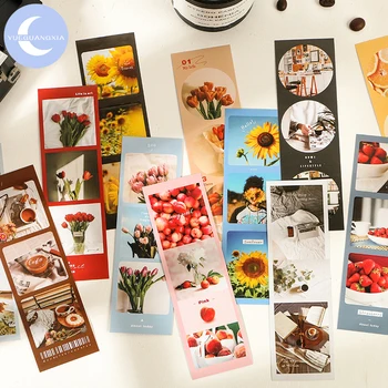 

YueGuangXia Sunny Views Strip Laptop Sticker Ins Natural Scrapbooking Planner Cool Scooter Decorative Stationery 4 Design 3Pcs