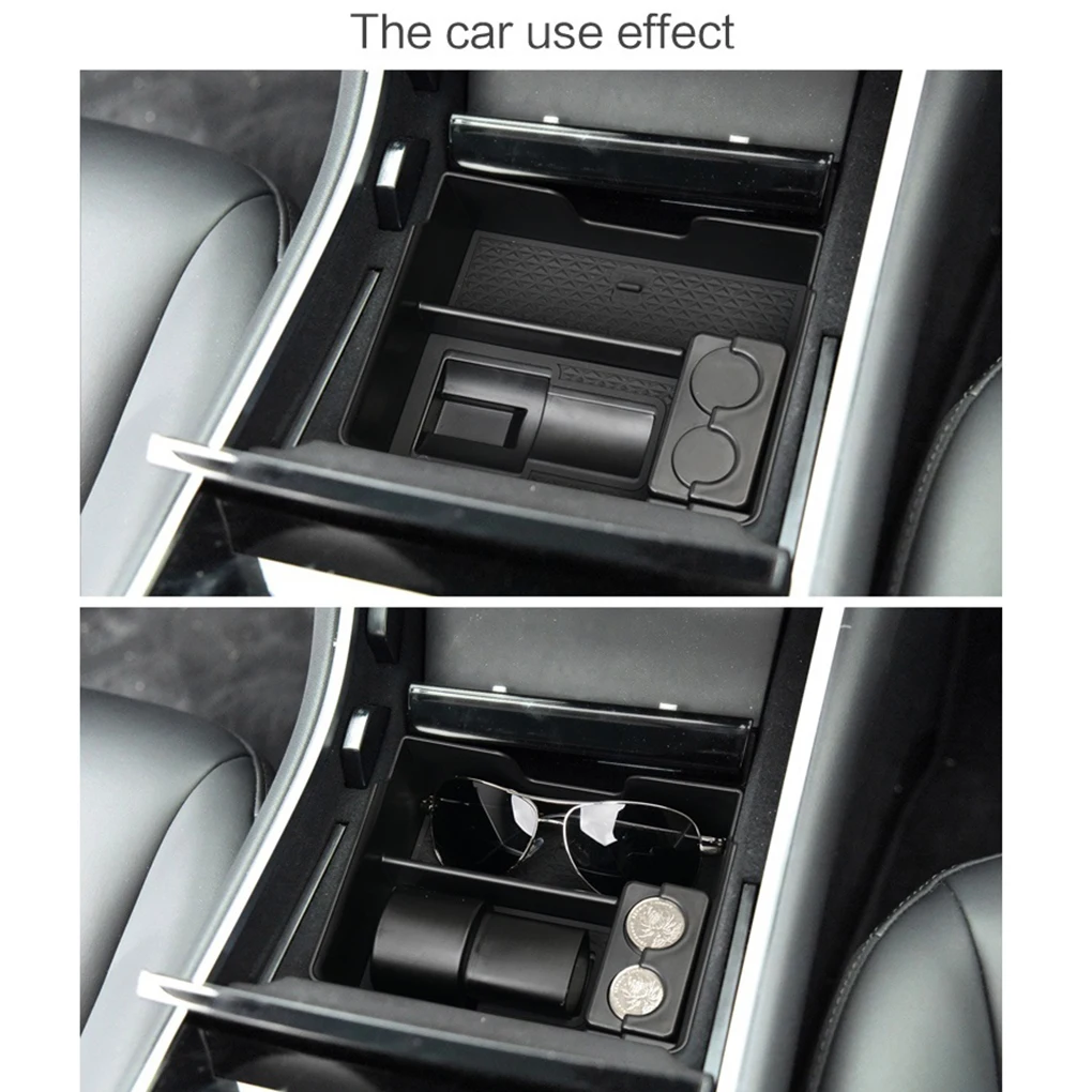 Замена для Tesla модели 3 центральной консоли очков бумажник для хранения подлокотник коробка маленькие вещи Органайзер лоток
