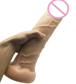 33*7CM Giant Super Dildos huge Big Realistic Dildo With Strong Suction Cup Anal Expander Butt adult Sex Toy Long dildo For Women 1