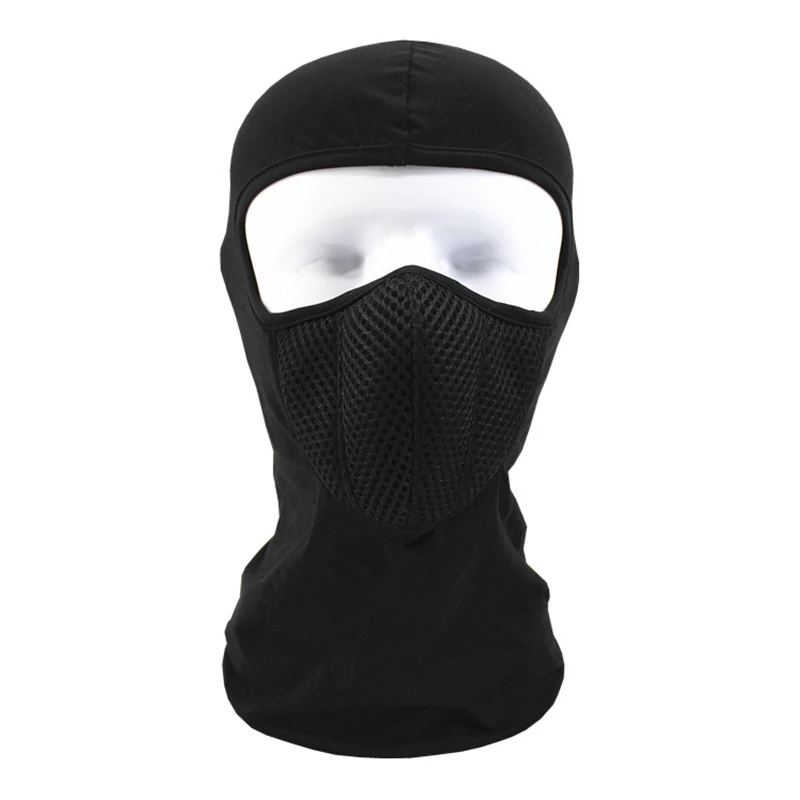 Зимняя Балаклава мотоциклетная маска для защиты лица утолщенная маска для лица тушь для ресниц тактическая Лыжная маска Cagoule Visage полная маска для лица Kominiarka
