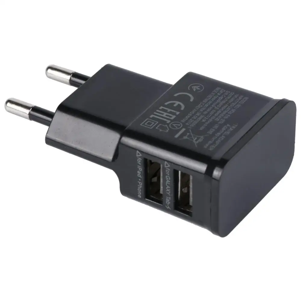 Настенное зарядное устройство с двумя USB портами 5 В 2 А|phone ipod charger|phone jpgphone charger mobile