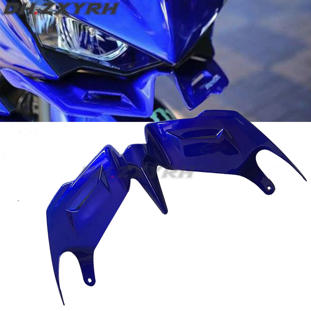 МОТОЦИКЛ ABS R3 R25 передний обтекатель аэродинамические крылья для YAMAHA YZF-R3 YZF-R25 YZF R3 R25 переднее крыло