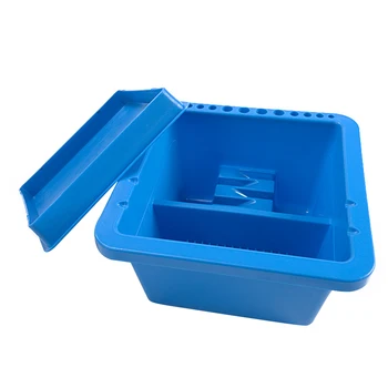 

Brush Washing Bucket With Holder Home For Drawing Cleaning Tub Office School Container Artist Multifunction Watercolor Tool