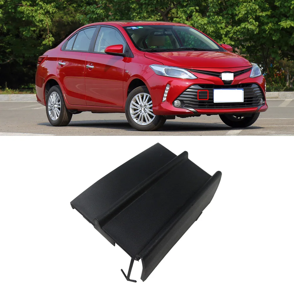 Крышка QX для Toyota Vios передний бампер буксировочный крюк крышка прицепа крышка пластина буксировочное тяговое отверстие крышка отделка оболочки капот