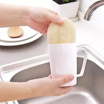 

1/6pcs Natural Loofah Luffa Kitchen Cleaning Loofah Bath Shower Sponge Spa Body Scrubber Horniness Bathing Massage Sponge