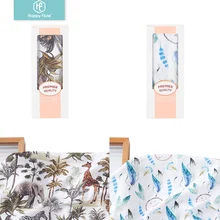 

Happyflute 2Pcs/set Bamboofiber Newborn Muslin Swaddle Soft Baby Blankets for Newborn Girl and Boy Baby Bath Towel