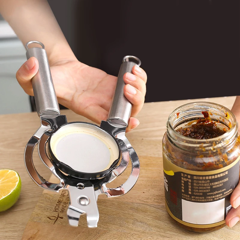 

Multifunction Lid Jar Bottle Opener Handy Shortcut Screw Cap Can Openers Walnut Clip Lid Wrench Beer Cap Opener Kitchen Tool