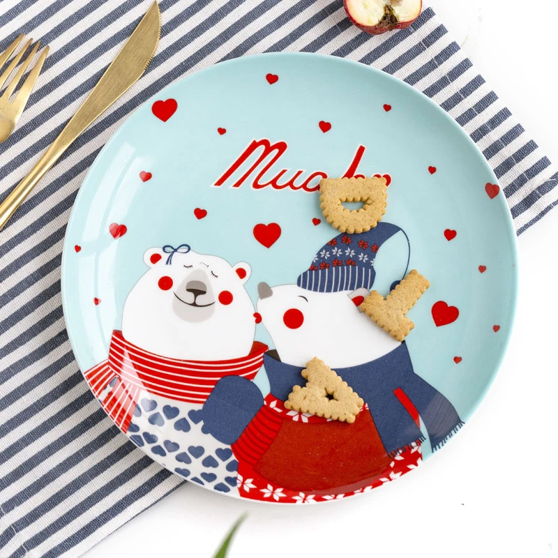 Christmas ceramic plate (5)