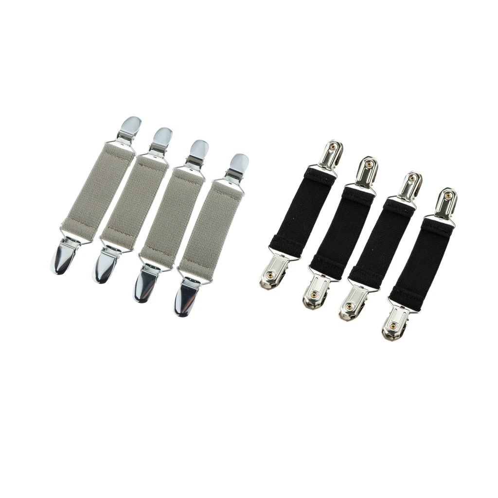 

Stainless Glove and Mitten Clips - Sweater Cardigan Clip -2 Pair Packs Stainless Steel Mitten Clips New year gift