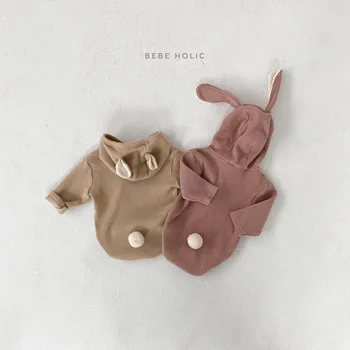

Nazi. Korean-style Childrenswear 2020 Infants Autumn New Style Small Animals Jumpsuit Newborns BABY'S Romper